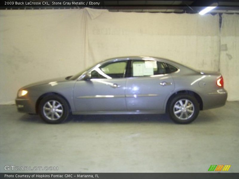 Stone Gray Metallic / Ebony 2009 Buick LaCrosse CXL