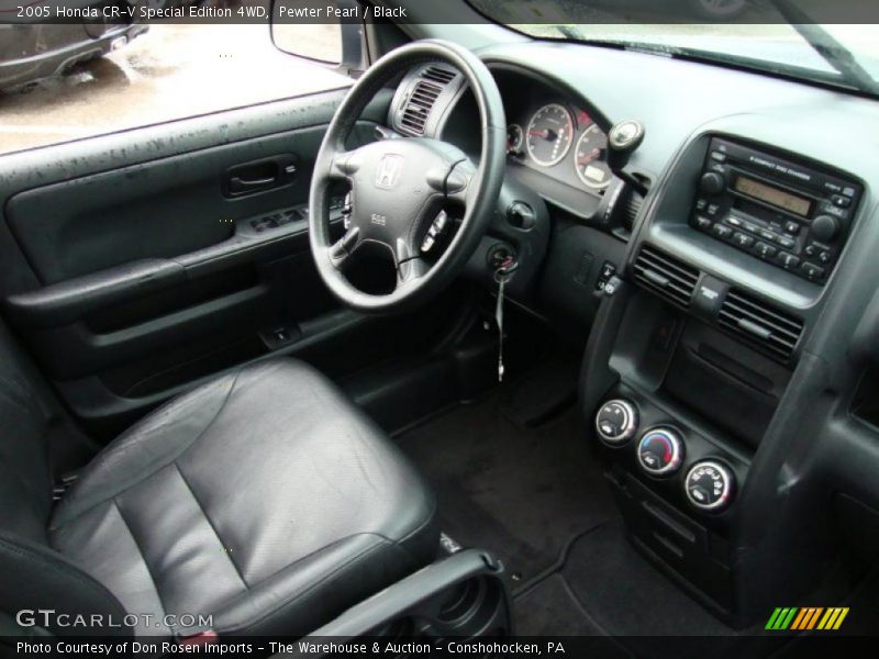 Pewter Pearl / Black 2005 Honda CR-V Special Edition 4WD