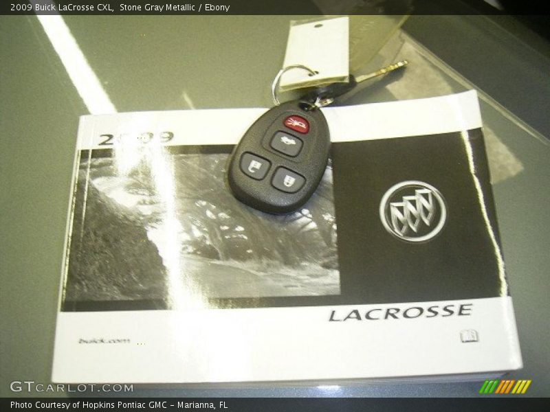 Stone Gray Metallic / Ebony 2009 Buick LaCrosse CXL