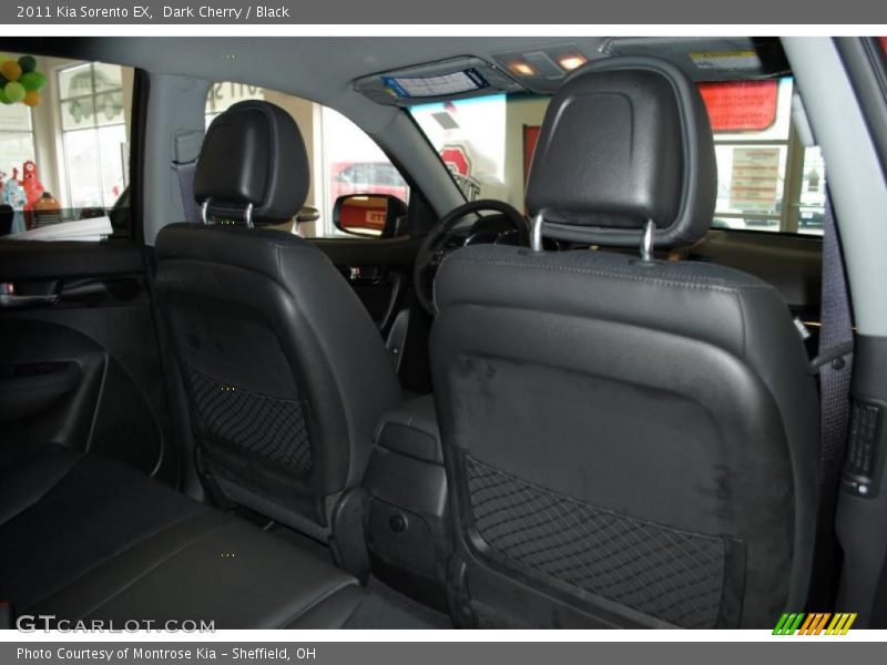 Dark Cherry / Black 2011 Kia Sorento EX