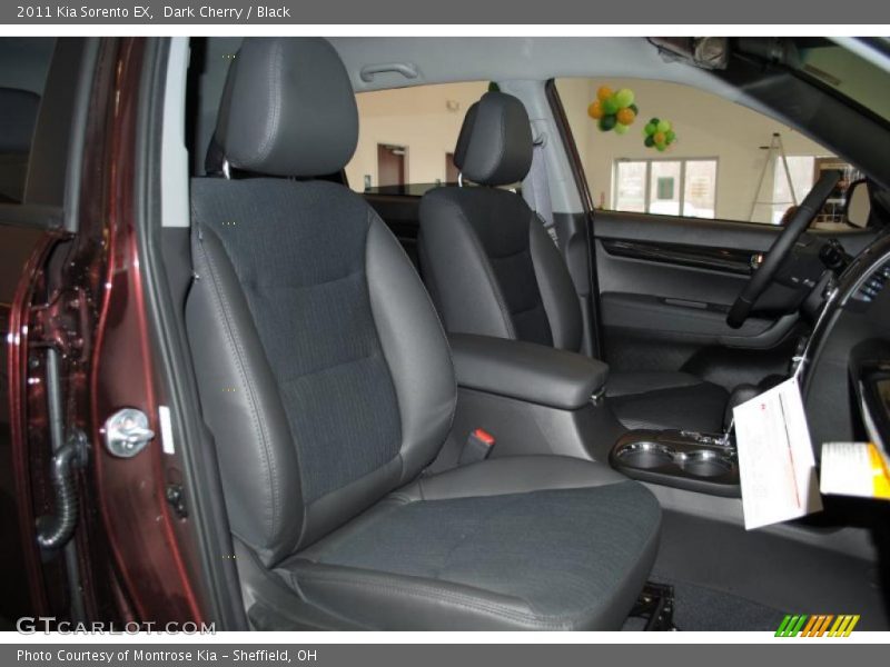 Dark Cherry / Black 2011 Kia Sorento EX