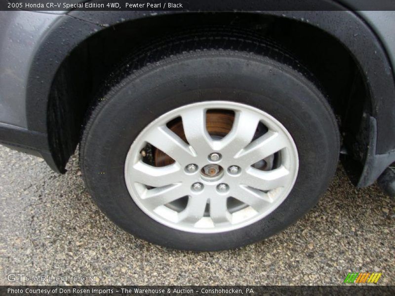Pewter Pearl / Black 2005 Honda CR-V Special Edition 4WD