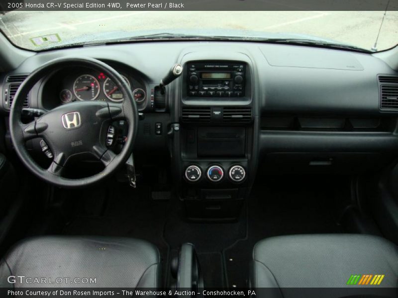 Pewter Pearl / Black 2005 Honda CR-V Special Edition 4WD