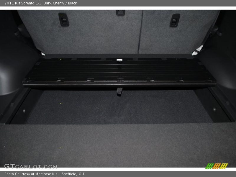 Dark Cherry / Black 2011 Kia Sorento EX
