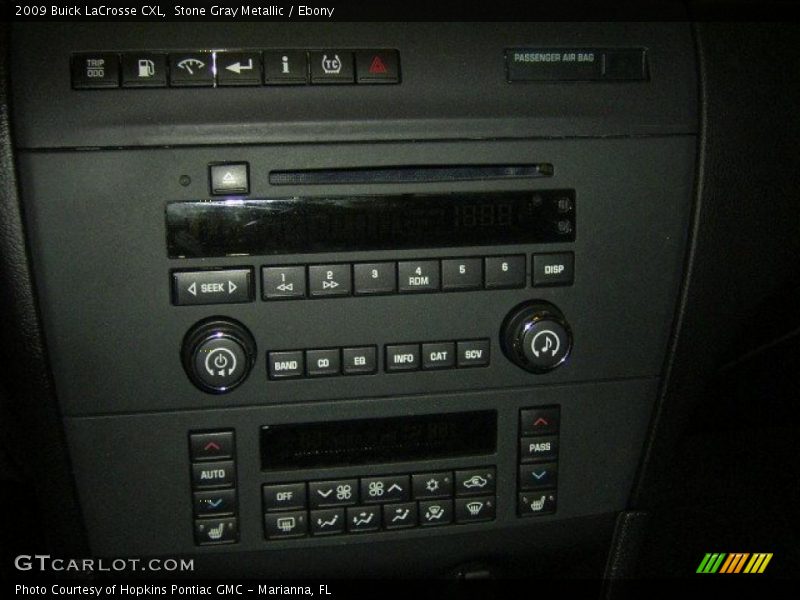 Stone Gray Metallic / Ebony 2009 Buick LaCrosse CXL