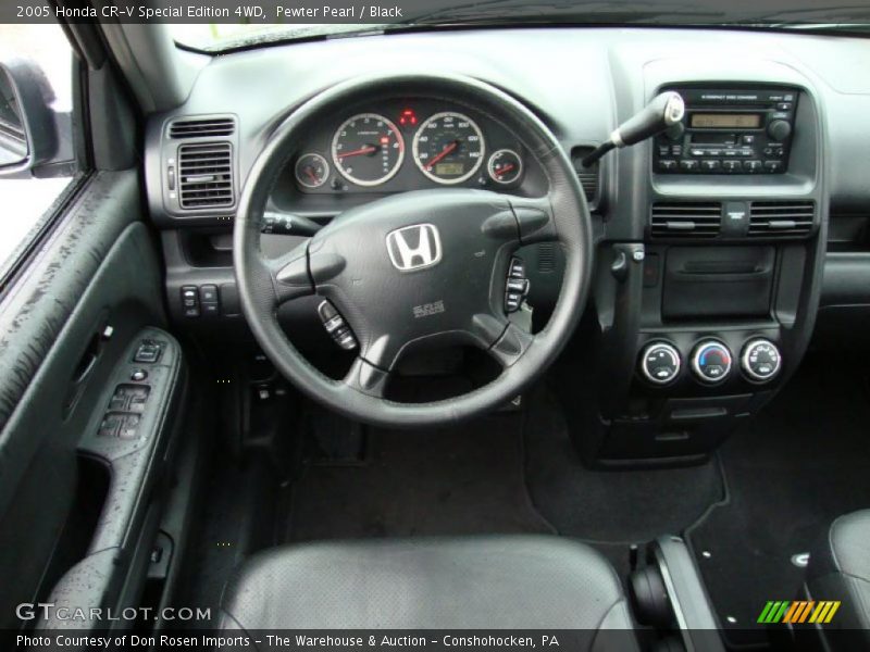 Pewter Pearl / Black 2005 Honda CR-V Special Edition 4WD