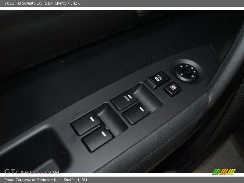 Dark Cherry / Black 2011 Kia Sorento EX