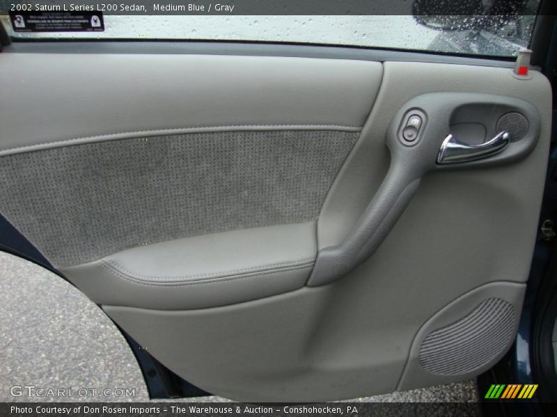 Medium Blue / Gray 2002 Saturn L Series L200 Sedan