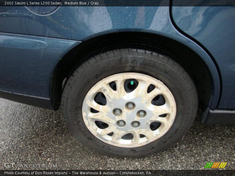 Medium Blue / Gray 2002 Saturn L Series L200 Sedan