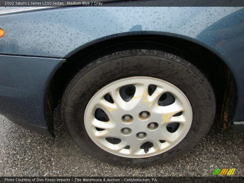 Medium Blue / Gray 2002 Saturn L Series L200 Sedan