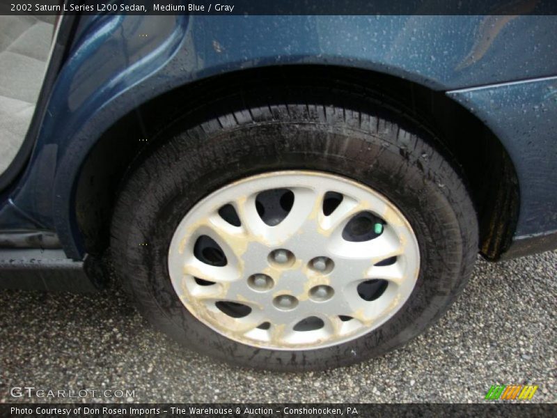 Medium Blue / Gray 2002 Saturn L Series L200 Sedan
