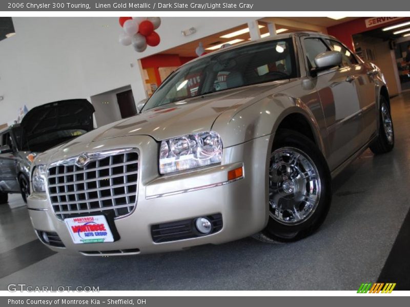 Linen Gold Metallic / Dark Slate Gray/Light Slate Gray 2006 Chrysler 300 Touring
