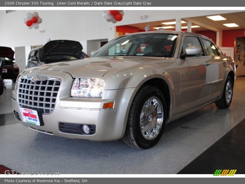 Linen Gold Metallic / Dark Slate Gray/Light Slate Gray 2006 Chrysler 300 Touring