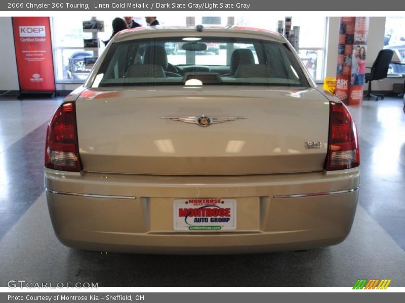 Linen Gold Metallic / Dark Slate Gray/Light Slate Gray 2006 Chrysler 300 Touring