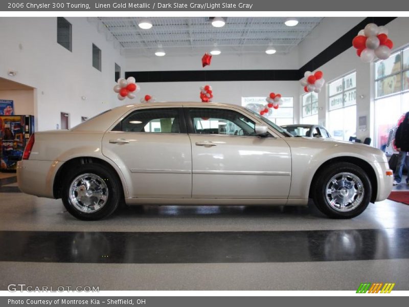 Linen Gold Metallic / Dark Slate Gray/Light Slate Gray 2006 Chrysler 300 Touring
