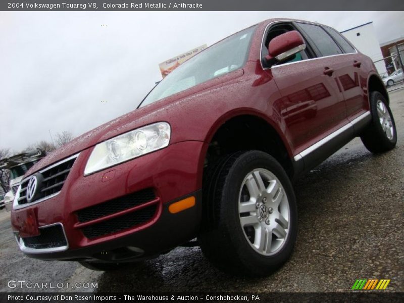 Colorado Red Metallic / Anthracite 2004 Volkswagen Touareg V8