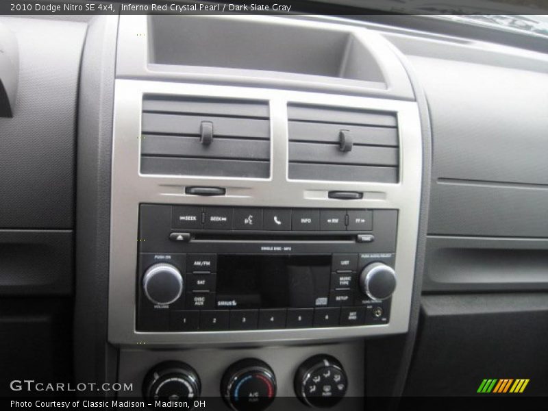 Inferno Red Crystal Pearl / Dark Slate Gray 2010 Dodge Nitro SE 4x4