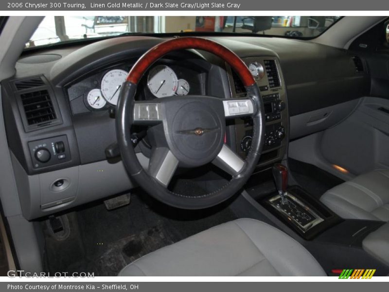 Linen Gold Metallic / Dark Slate Gray/Light Slate Gray 2006 Chrysler 300 Touring