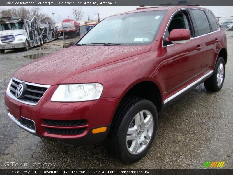 Colorado Red Metallic / Anthracite 2004 Volkswagen Touareg V8