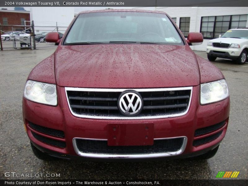 Colorado Red Metallic / Anthracite 2004 Volkswagen Touareg V8