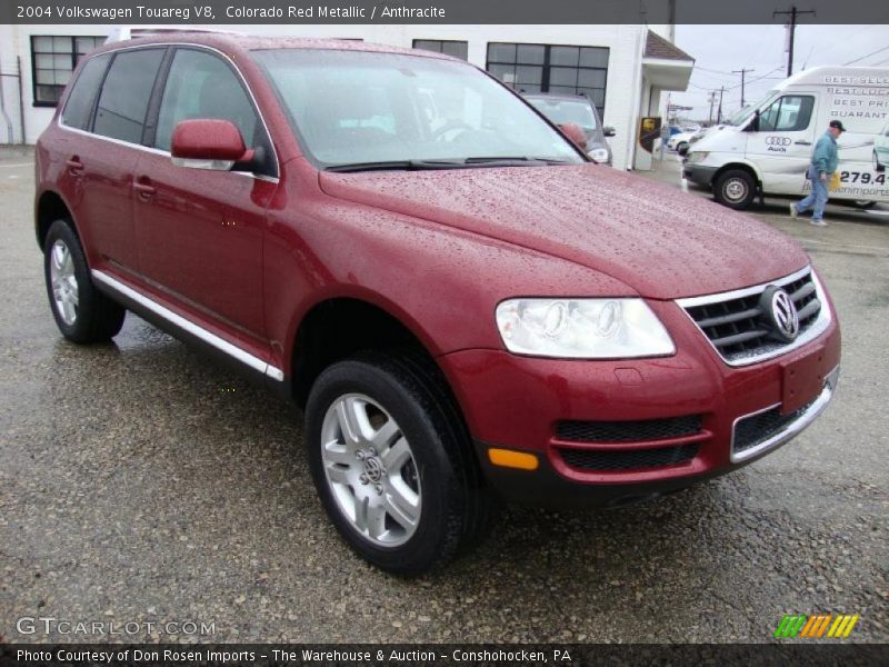 Colorado Red Metallic / Anthracite 2004 Volkswagen Touareg V8