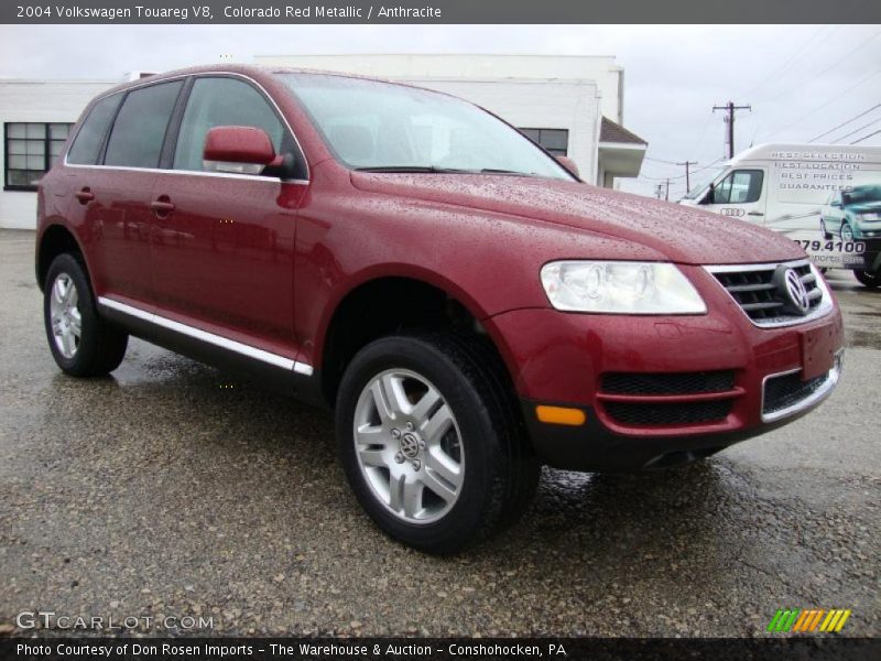 Colorado Red Metallic / Anthracite 2004 Volkswagen Touareg V8