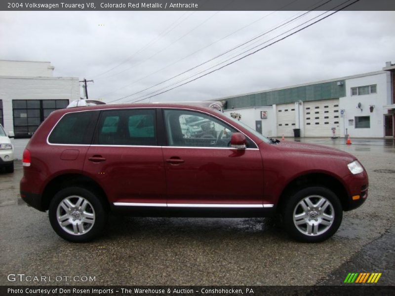 Colorado Red Metallic / Anthracite 2004 Volkswagen Touareg V8