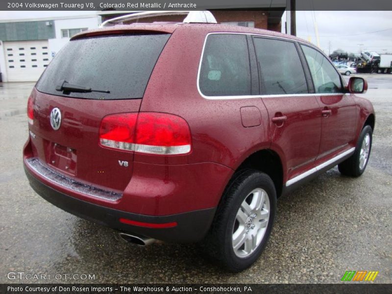 Colorado Red Metallic / Anthracite 2004 Volkswagen Touareg V8