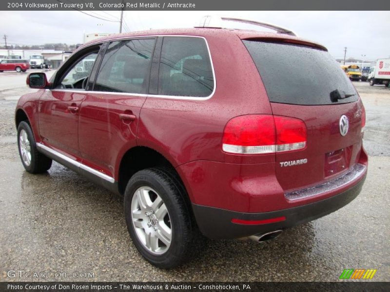Colorado Red Metallic / Anthracite 2004 Volkswagen Touareg V8