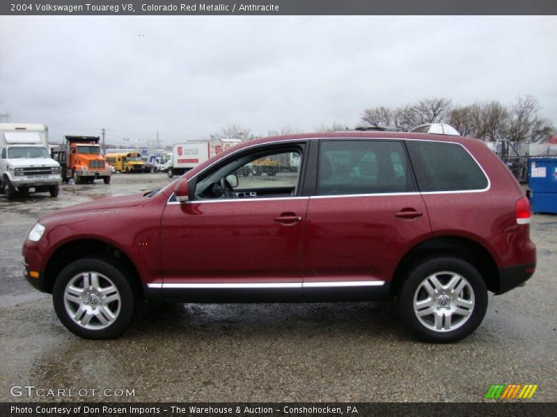 Colorado Red Metallic / Anthracite 2004 Volkswagen Touareg V8
