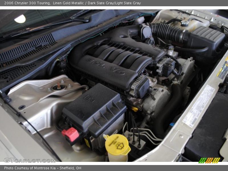 Linen Gold Metallic / Dark Slate Gray/Light Slate Gray 2006 Chrysler 300 Touring