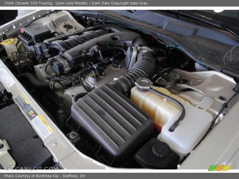 Linen Gold Metallic / Dark Slate Gray/Light Slate Gray 2006 Chrysler 300 Touring
