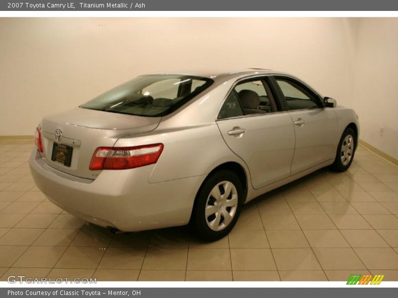Titanium Metallic / Ash 2007 Toyota Camry LE