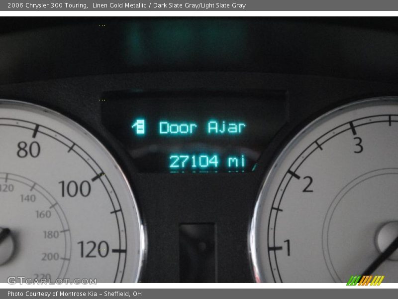 Linen Gold Metallic / Dark Slate Gray/Light Slate Gray 2006 Chrysler 300 Touring