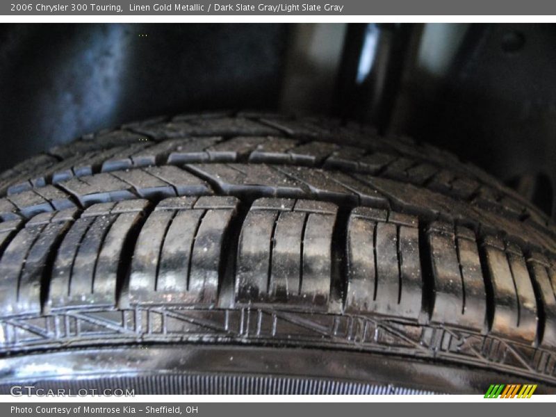 Linen Gold Metallic / Dark Slate Gray/Light Slate Gray 2006 Chrysler 300 Touring