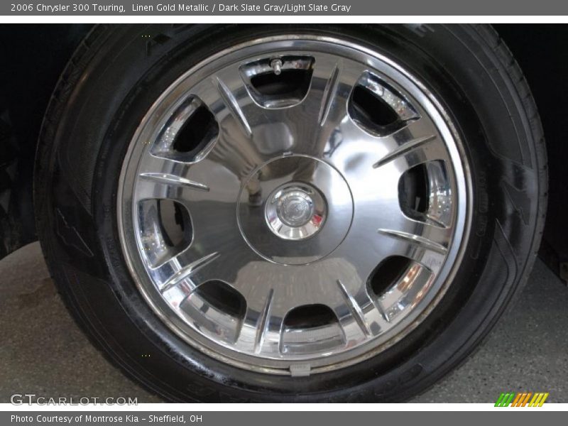 Linen Gold Metallic / Dark Slate Gray/Light Slate Gray 2006 Chrysler 300 Touring