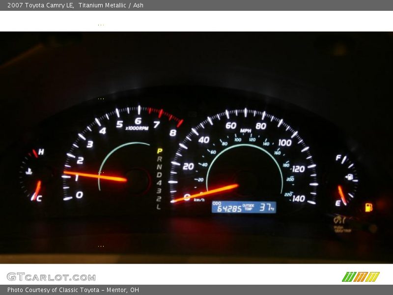 Titanium Metallic / Ash 2007 Toyota Camry LE