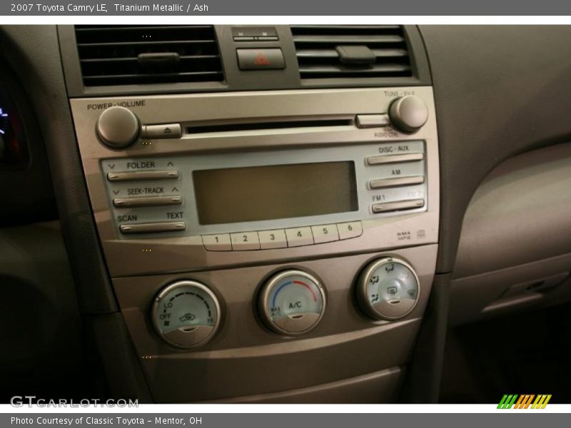 Titanium Metallic / Ash 2007 Toyota Camry LE