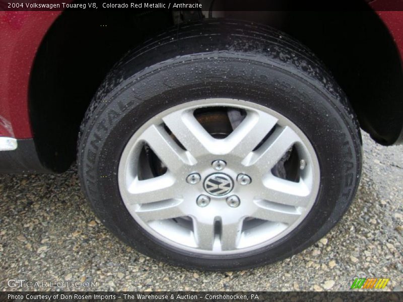 Colorado Red Metallic / Anthracite 2004 Volkswagen Touareg V8