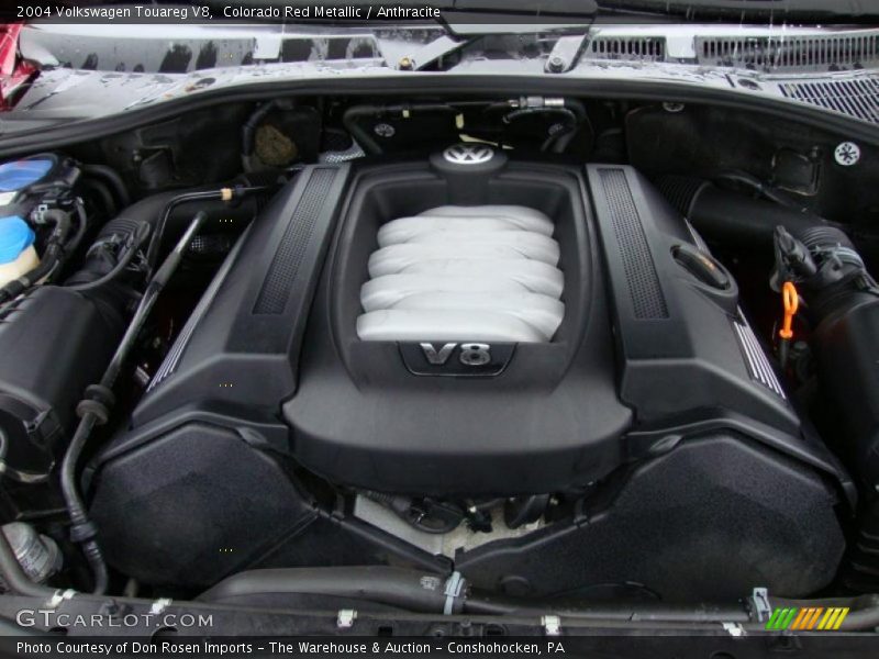 Colorado Red Metallic / Anthracite 2004 Volkswagen Touareg V8