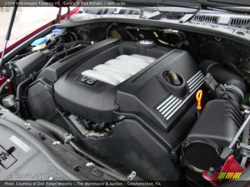 Colorado Red Metallic / Anthracite 2004 Volkswagen Touareg V8