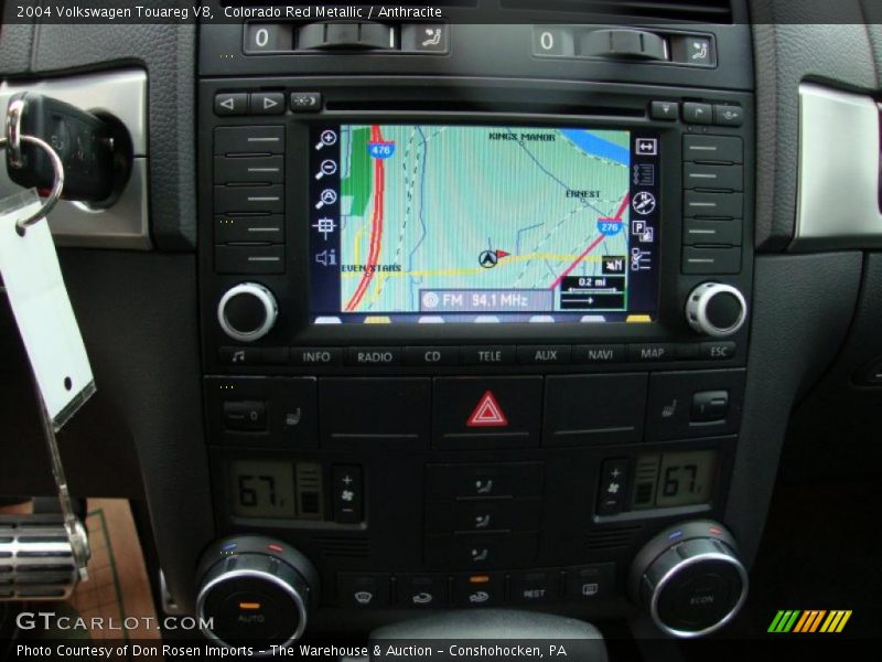 Colorado Red Metallic / Anthracite 2004 Volkswagen Touareg V8