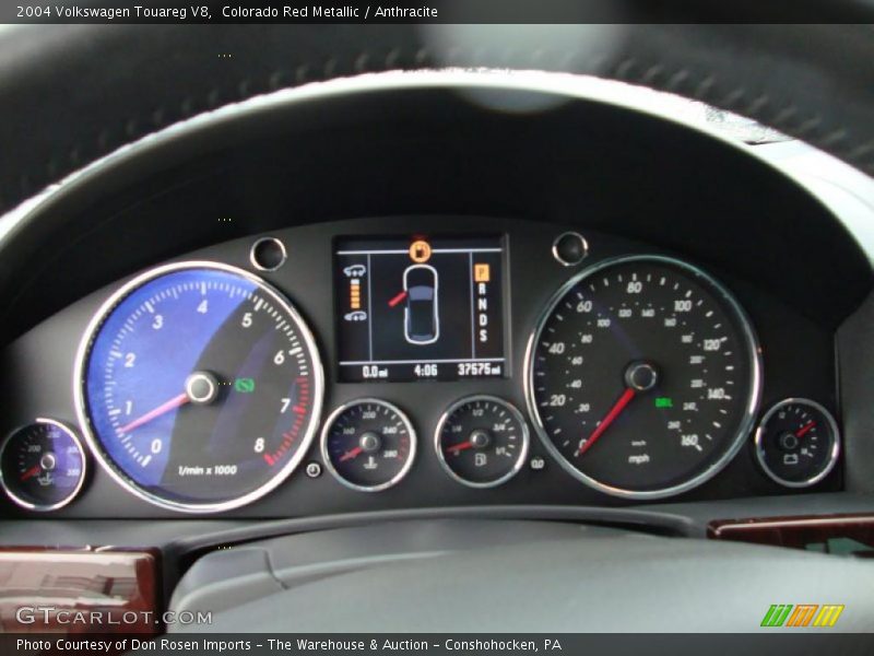 Colorado Red Metallic / Anthracite 2004 Volkswagen Touareg V8