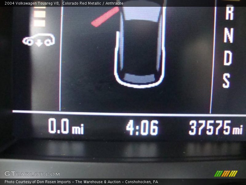 Colorado Red Metallic / Anthracite 2004 Volkswagen Touareg V8