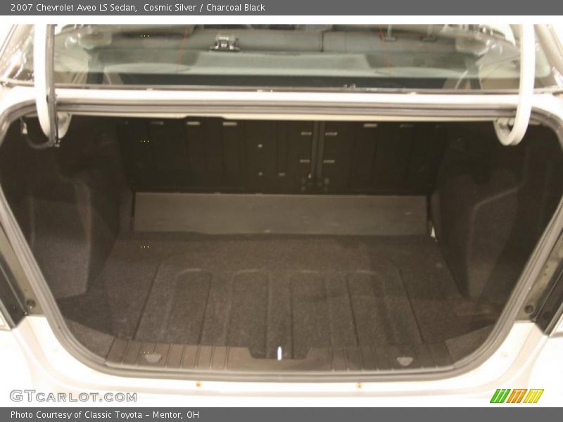 Cosmic Silver / Charcoal Black 2007 Chevrolet Aveo LS Sedan