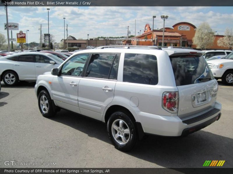 Billet Silver Metallic / Gray 2008 Honda Pilot EX-L