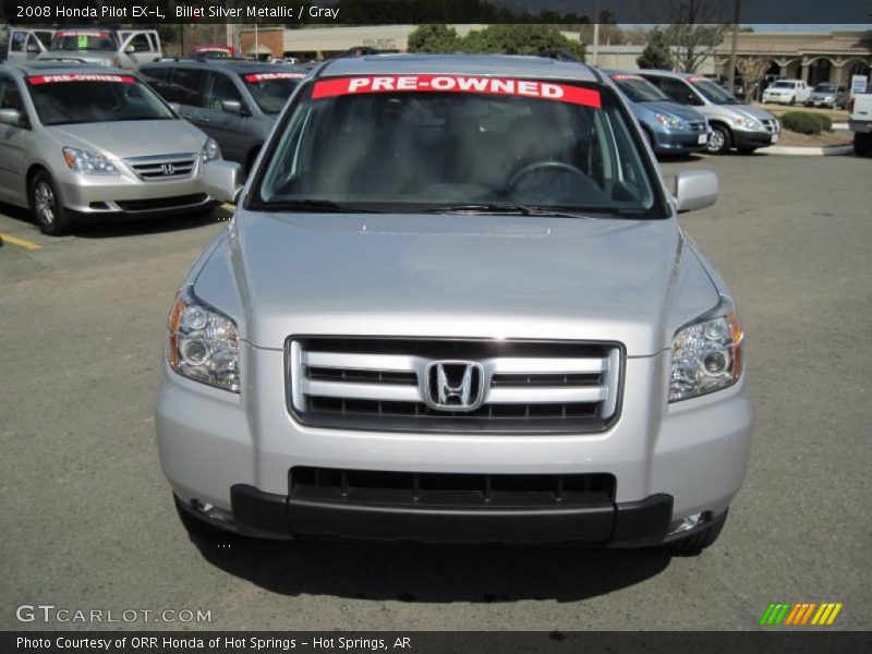 Billet Silver Metallic / Gray 2008 Honda Pilot EX-L