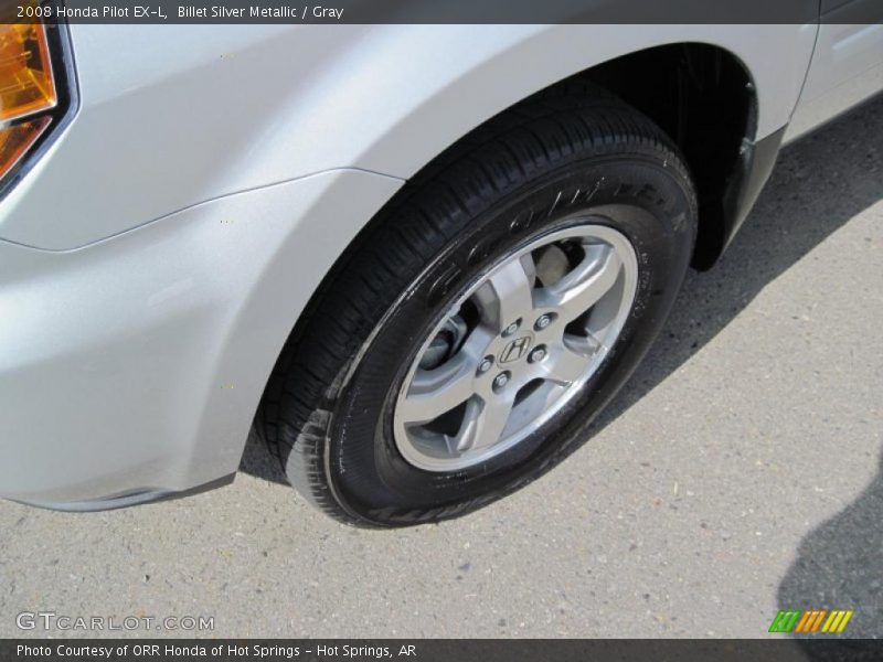 Billet Silver Metallic / Gray 2008 Honda Pilot EX-L