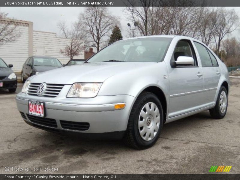 Reflex Silver Metallic / Grey 2004 Volkswagen Jetta GL Sedan