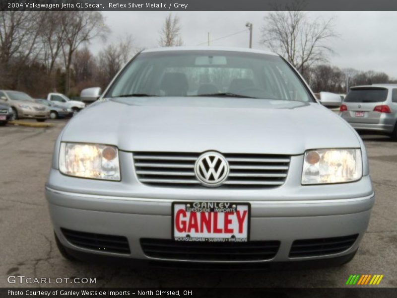 Reflex Silver Metallic / Grey 2004 Volkswagen Jetta GL Sedan